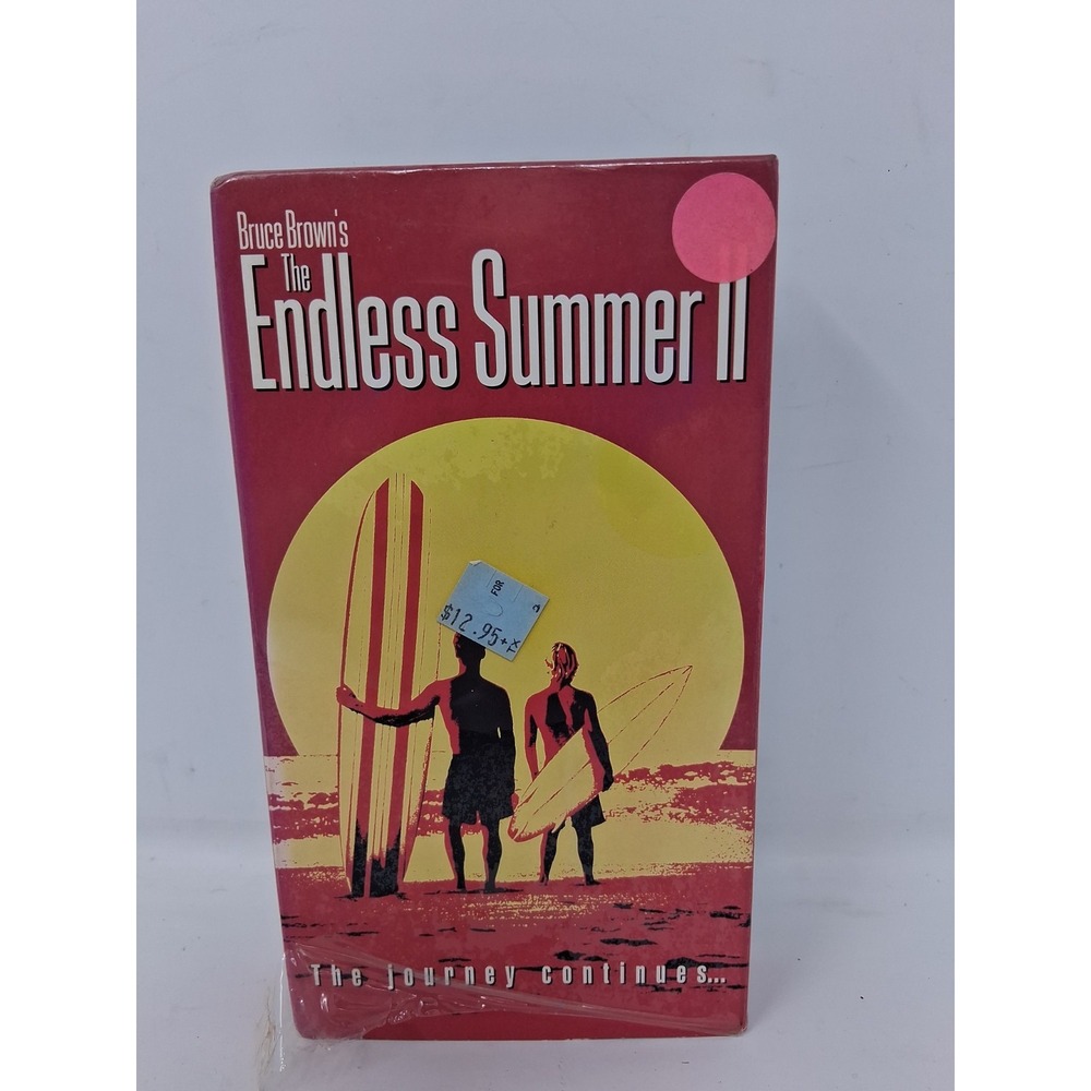The Endless Summer II 2 Surfing VHS Tape 1994 Bruce Brown Surf Classic Movie